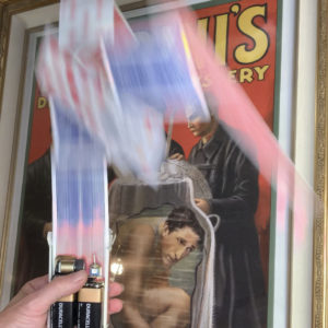 Professional Dave Powell handheld Card Fountain