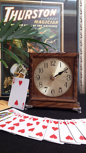 Victorian Psychic Mantel Clock (Electronic Remote Control)