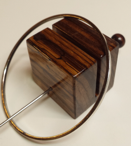 Exotic Zebra Wood Enchanted Ring