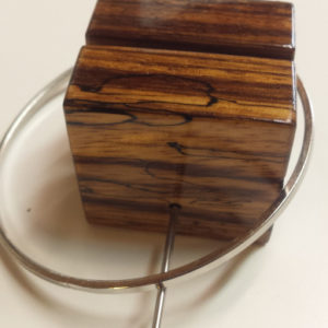 Exotic Zebra Wood Enchanted Ring
